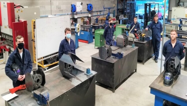 Apprentices over the moon with Star Wars-inspired rocket ovens after engineering challenge